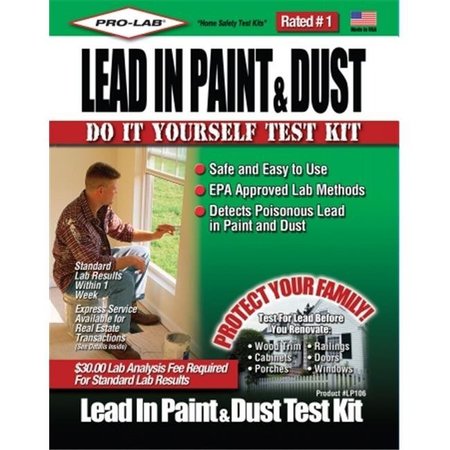 Pro-Lab Incorporated Pro-lab Incorporated LP106 Lead In Paint & Dust Do It Yourself Test Kit LP106